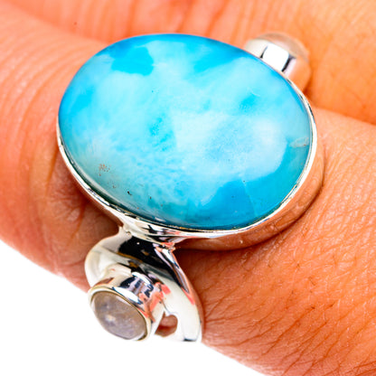 Larimar Rings handcrafted by Ana Silver Co - RING79114