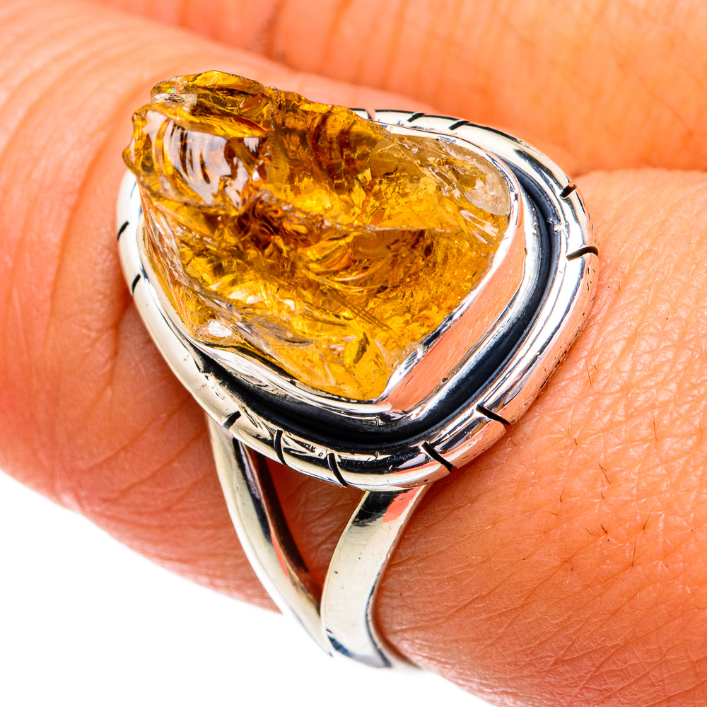 Citrine Rings handcrafted by Ana Silver Co - RING79123
