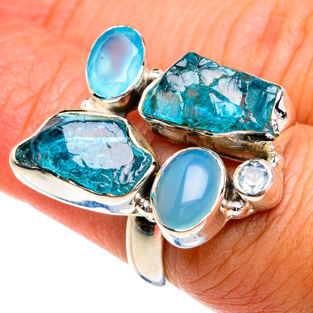 Apatite Rings handcrafted by Ana Silver Co - RING79143