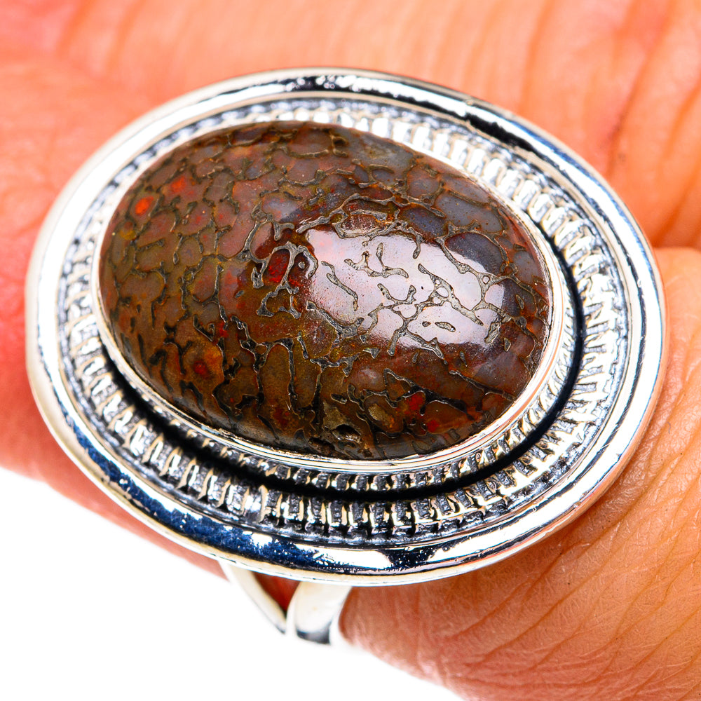 Dinosaur Bone Rings handcrafted by Ana Silver Co - RING79152