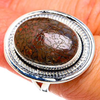 Dinosaur Bone Rings handcrafted by Ana Silver Co - RING79152