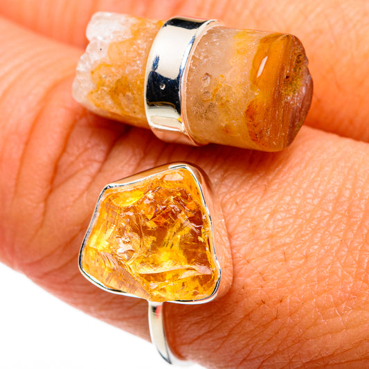 Citrine Rings handcrafted by Ana Silver Co - RING79154