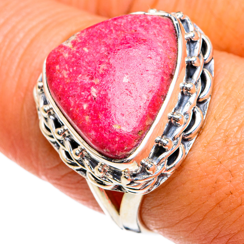 Thulite Rings handcrafted by Ana Silver Co - RING79156