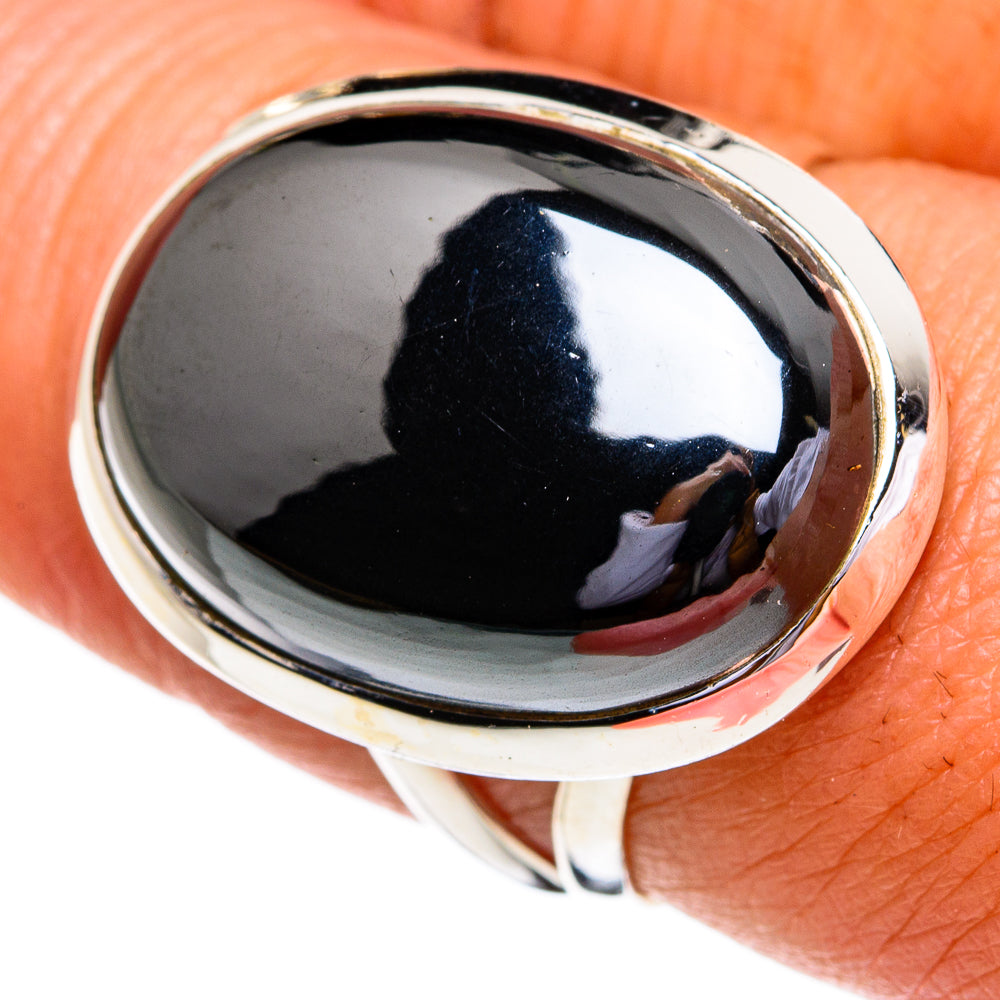 Hematite Rings handcrafted by Ana Silver Co - RING79169