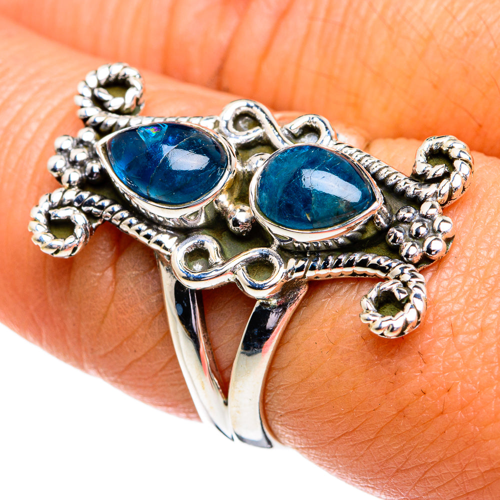 Apatite Rings handcrafted by Ana Silver Co - RING79172