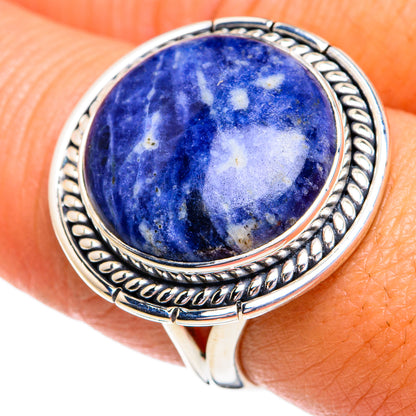 Sodalite Rings handcrafted by Ana Silver Co - RING79173