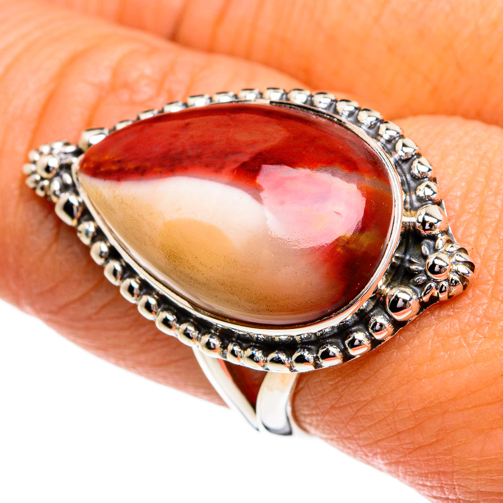 Mookaite Rings handcrafted by Ana Silver Co - RING79181