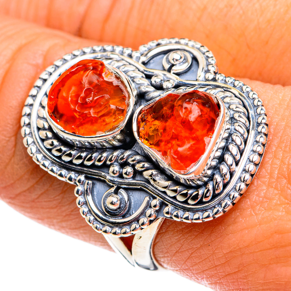 Carnelian Rings handcrafted by Ana Silver Co - RING79185