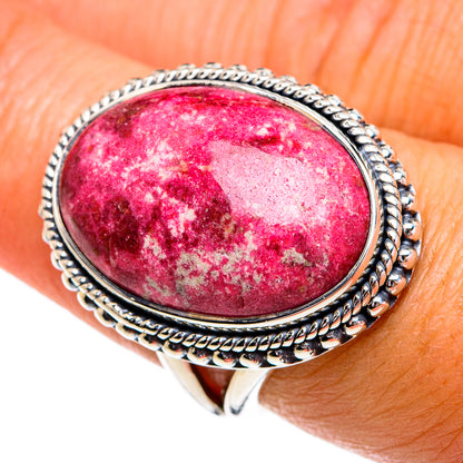 Thulite Rings handcrafted by Ana Silver Co - RING79187