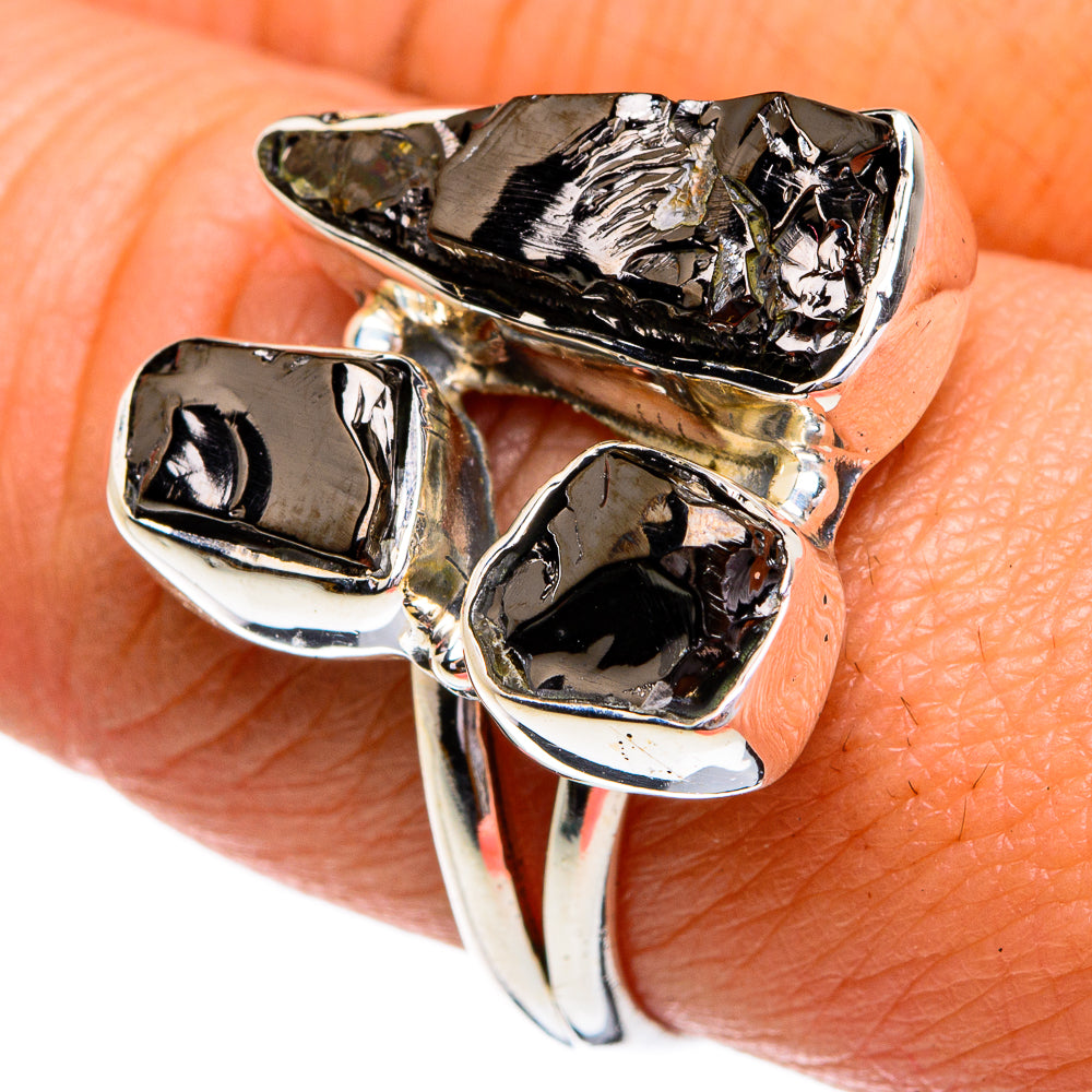 Shungite Rings handcrafted by Ana Silver Co - RING79192