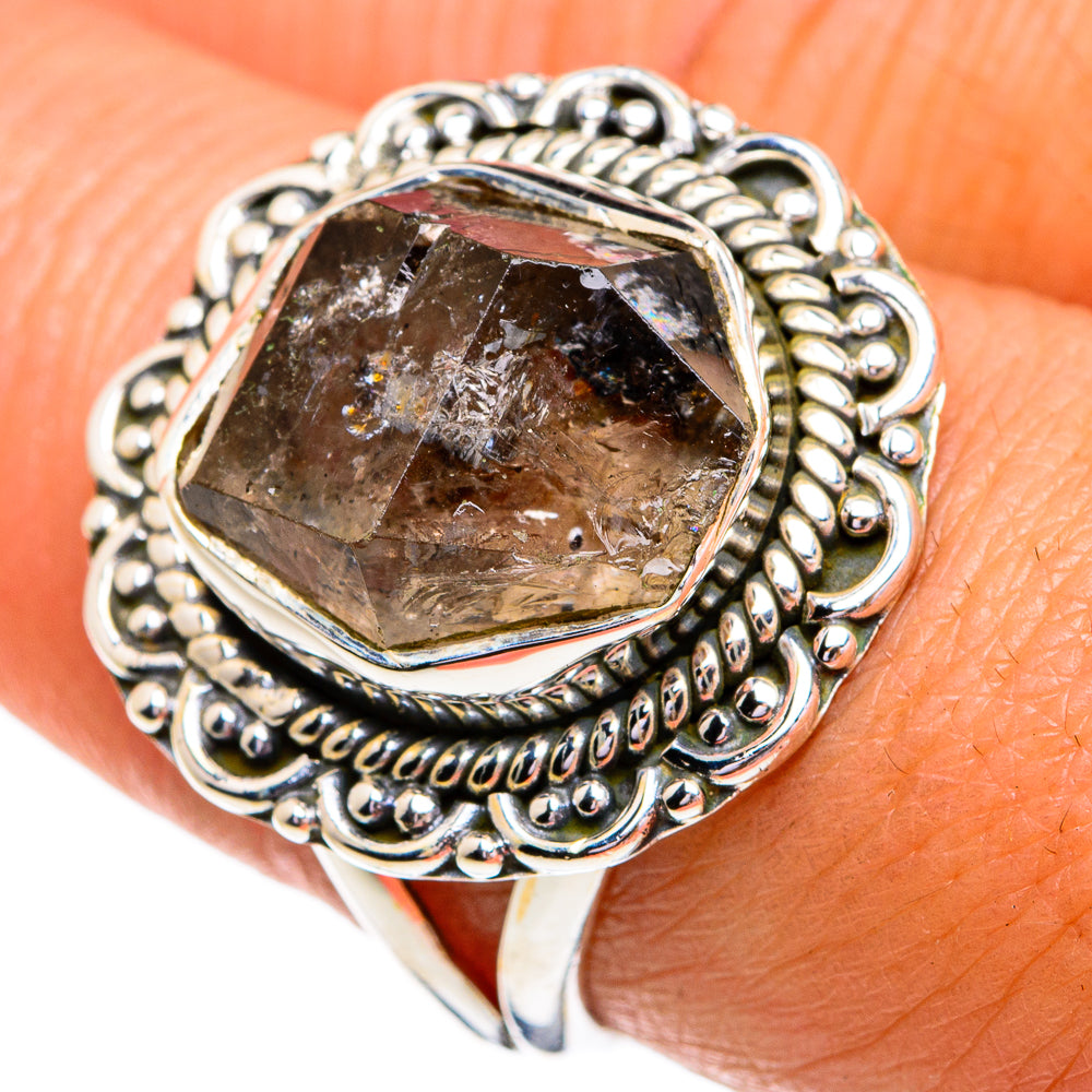 Herkimer Diamond Rings handcrafted by Ana Silver Co - RING79193
