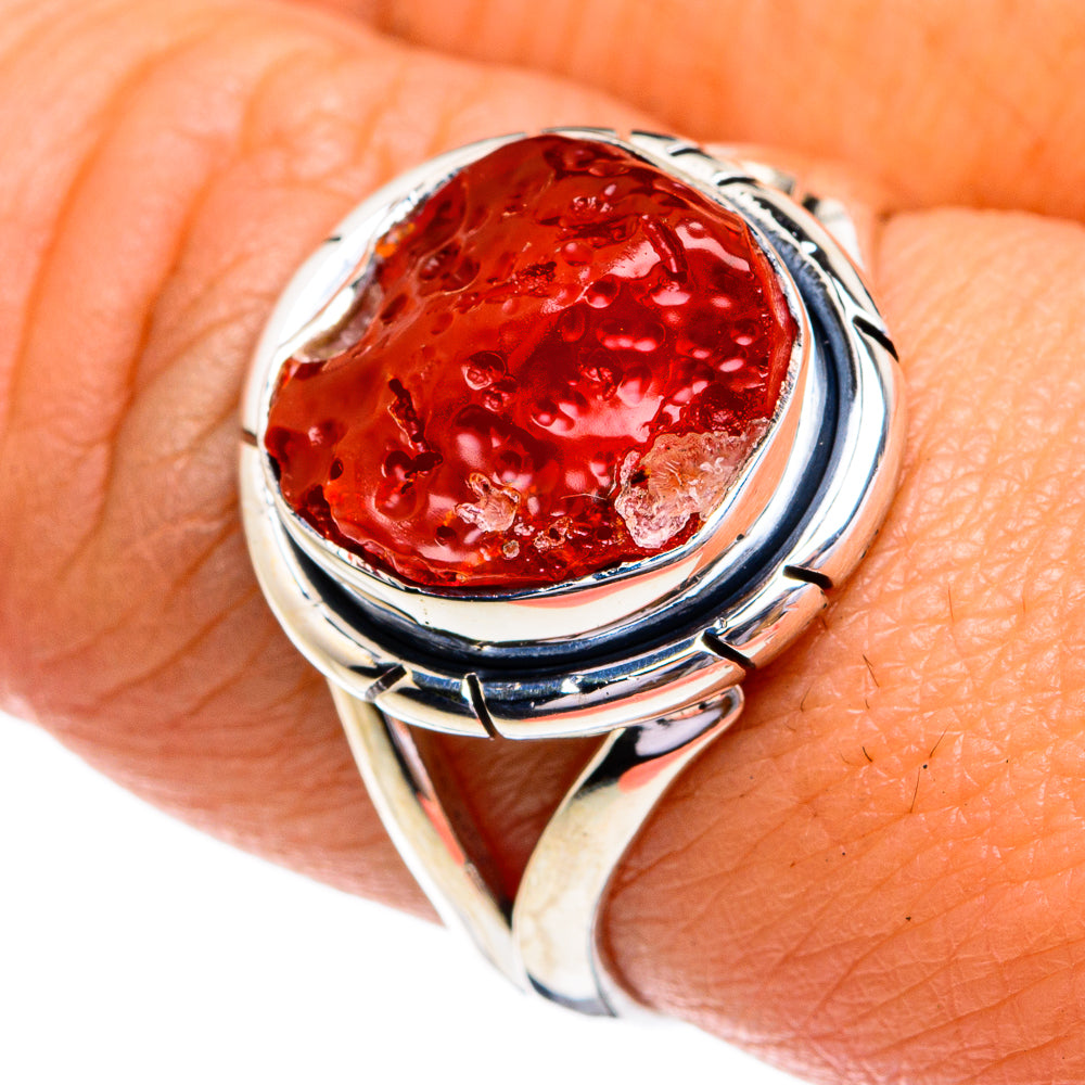 Garnet Rings handcrafted by Ana Silver Co - RING79213