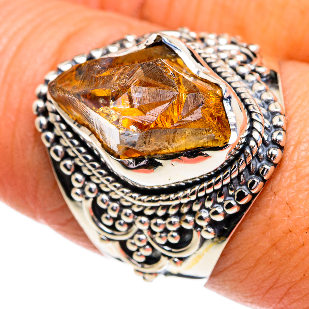Citrine Rings handcrafted by Ana Silver Co - RING79214