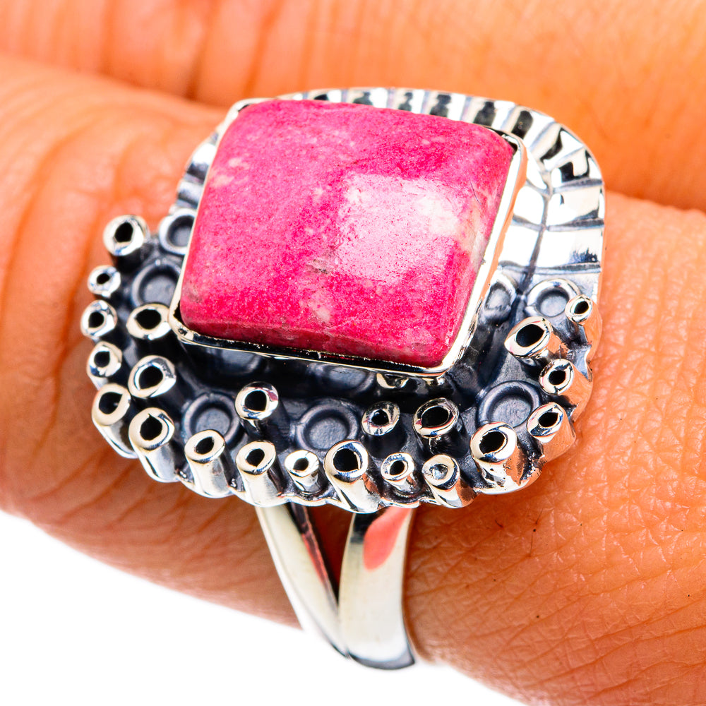 Thulite Rings handcrafted by Ana Silver Co - RING79215