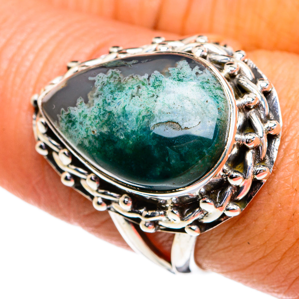 Ocean Jasper Rings handcrafted by Ana Silver Co - RING79235