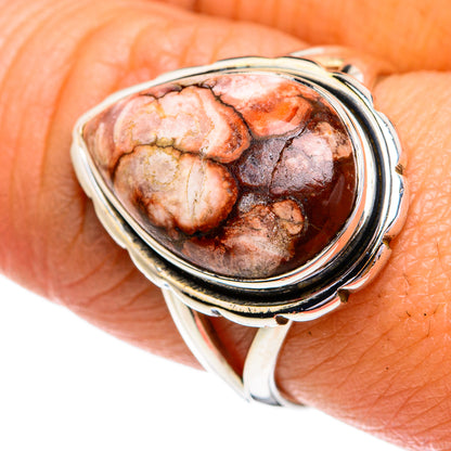 Peanut Wood Jasper Rings handcrafted by Ana Silver Co - RING79240