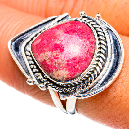 Thulite Rings handcrafted by Ana Silver Co - RING79243