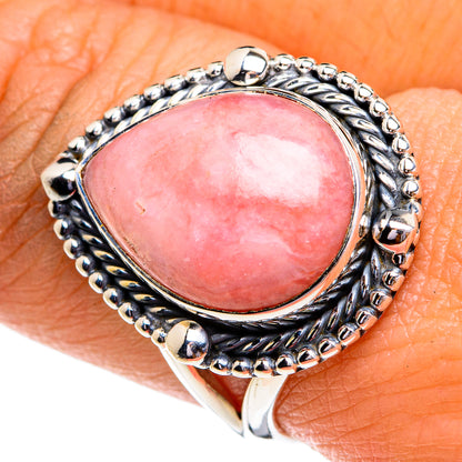 Pink Opal Rings handcrafted by Ana Silver Co - RING79273
