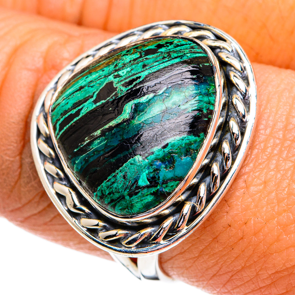Shattuckite Rings handcrafted by Ana Silver Co - RING79292