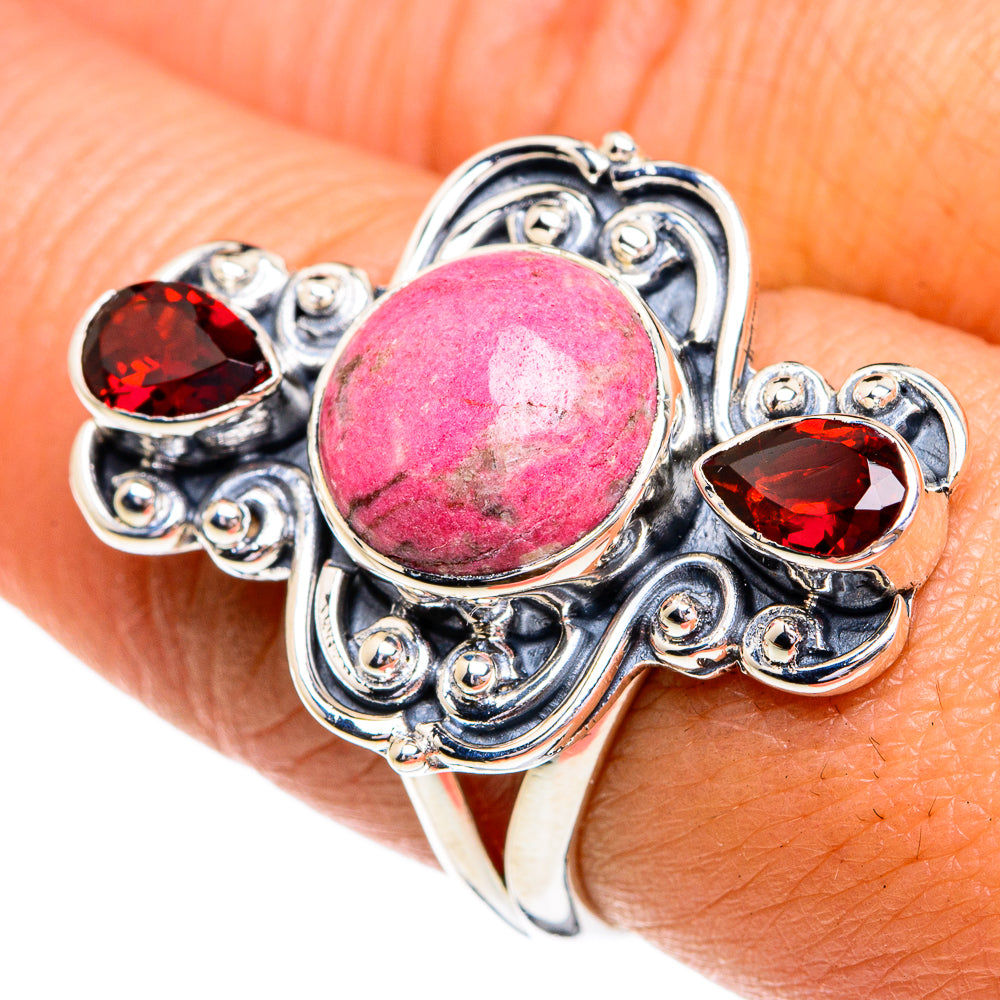 Thulite Rings handcrafted by Ana Silver Co - RING79296