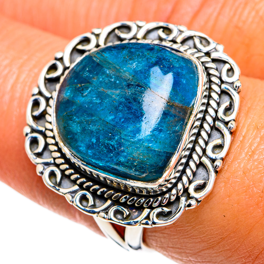 Apatite Rings handcrafted by Ana Silver Co - RING79309
