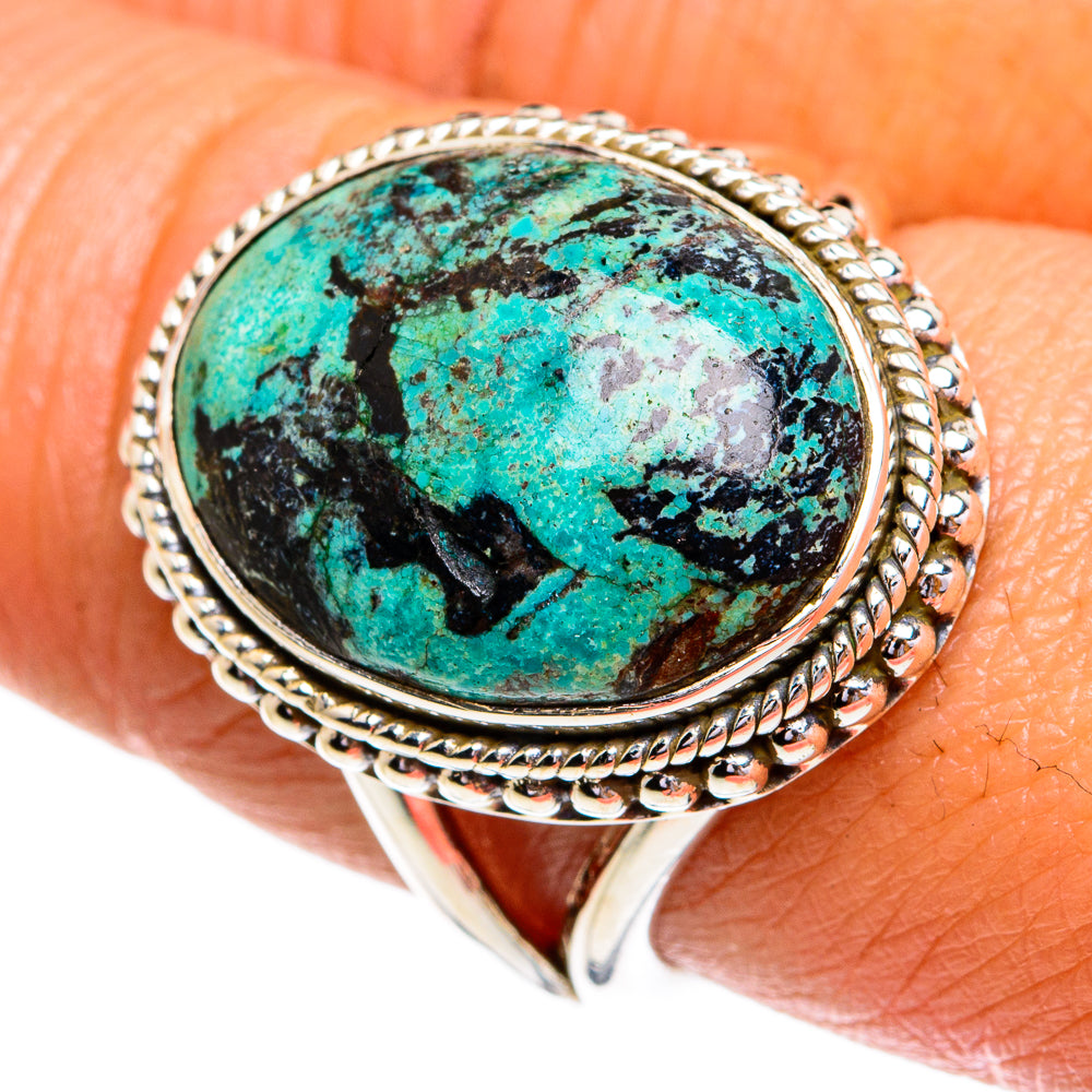 Shattuckite Rings handcrafted by Ana Silver Co - RING79316