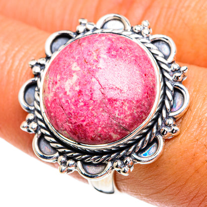 Thulite Rings handcrafted by Ana Silver Co - RING79321