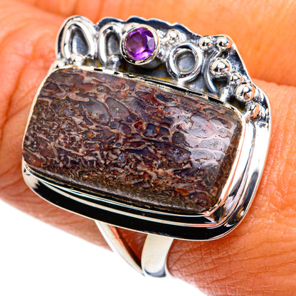 Dinosaur Bone Rings handcrafted by Ana Silver Co - RING79347