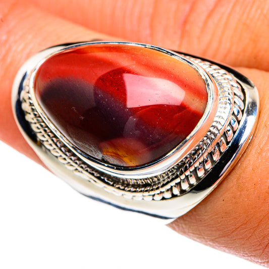 Mookaite Rings handcrafted by Ana Silver Co - RING79349