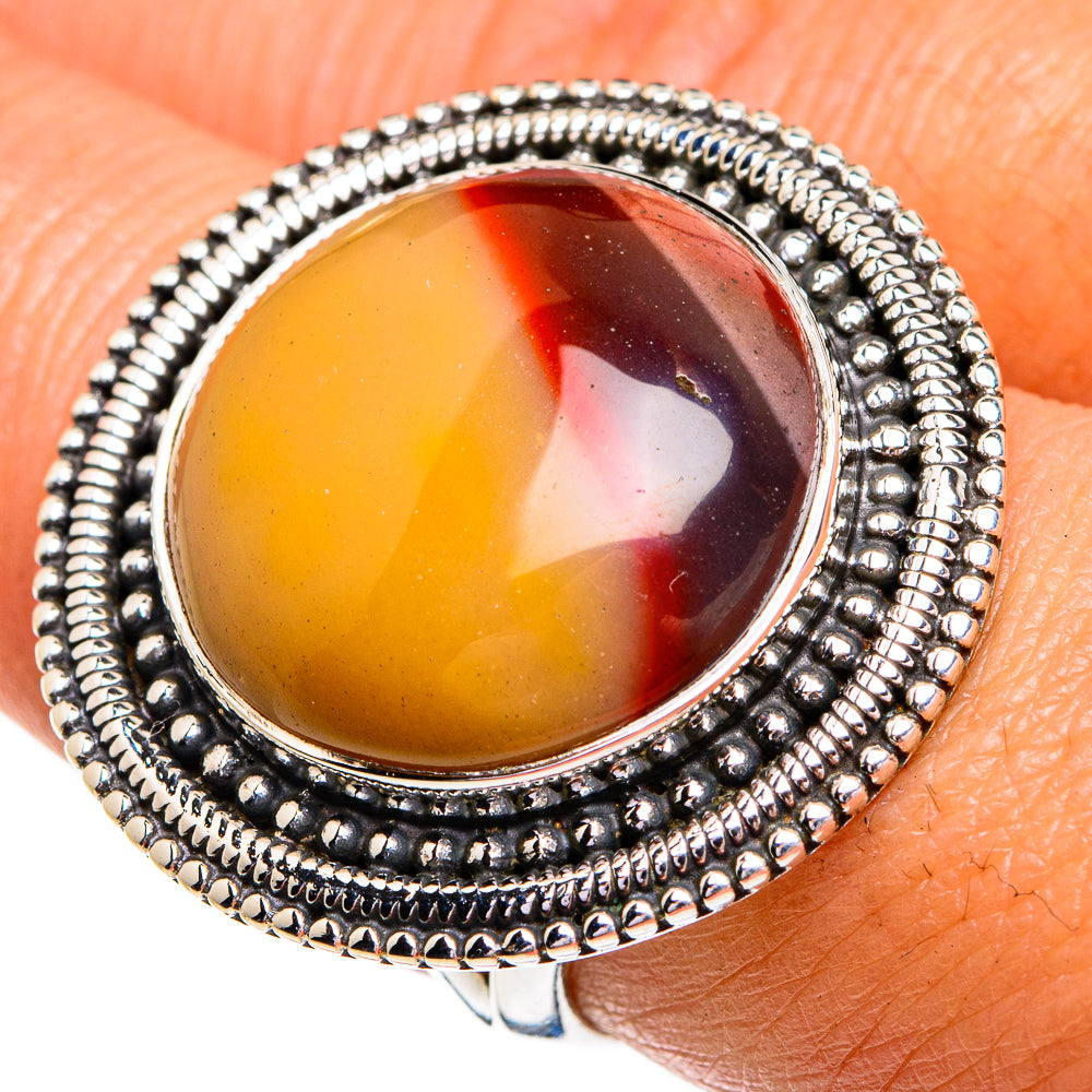 Mookaite Rings handcrafted by Ana Silver Co - RING79352