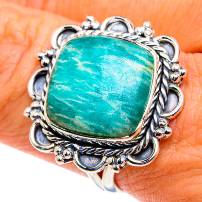 Amazonite Rings handcrafted by Ana Silver Co - RING79382