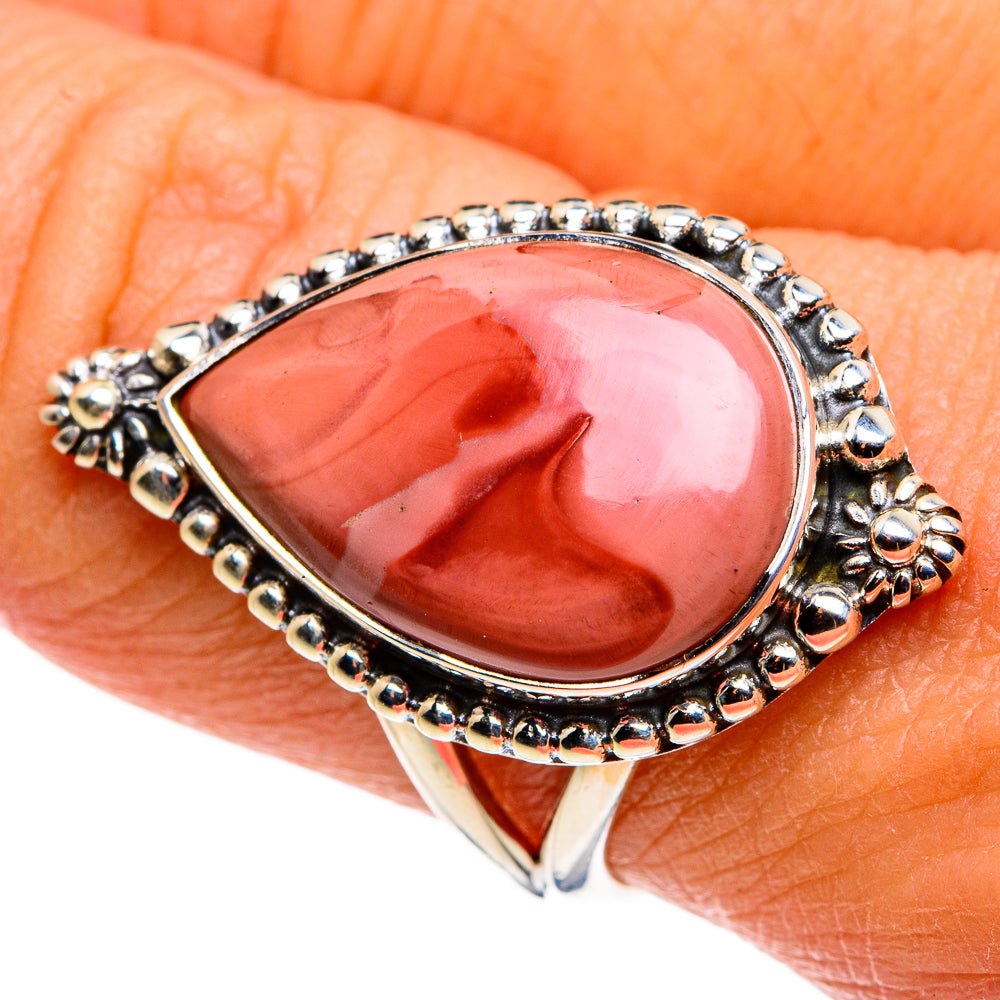 Mookaite Rings handcrafted by Ana Silver Co - RING79386