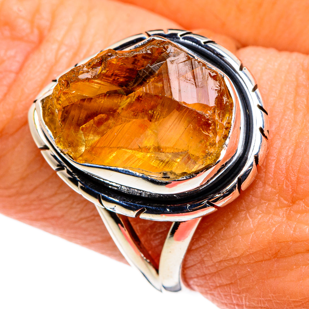 Citrine Rings handcrafted by Ana Silver Co - RING79387