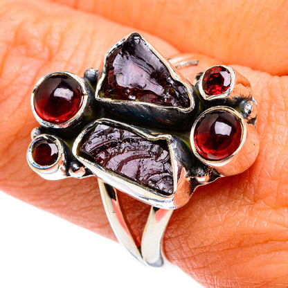 Garnet Rings handcrafted by Ana Silver Co - RING79394