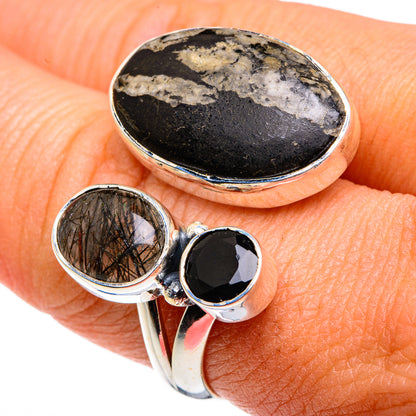 Pinolith Jasper Rings handcrafted by Ana Silver Co - RING79402