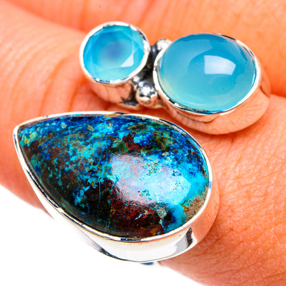 Shattuckite Rings handcrafted by Ana Silver Co - RING79411