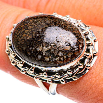 Dinosaur Bone Rings handcrafted by Ana Silver Co - RING79418