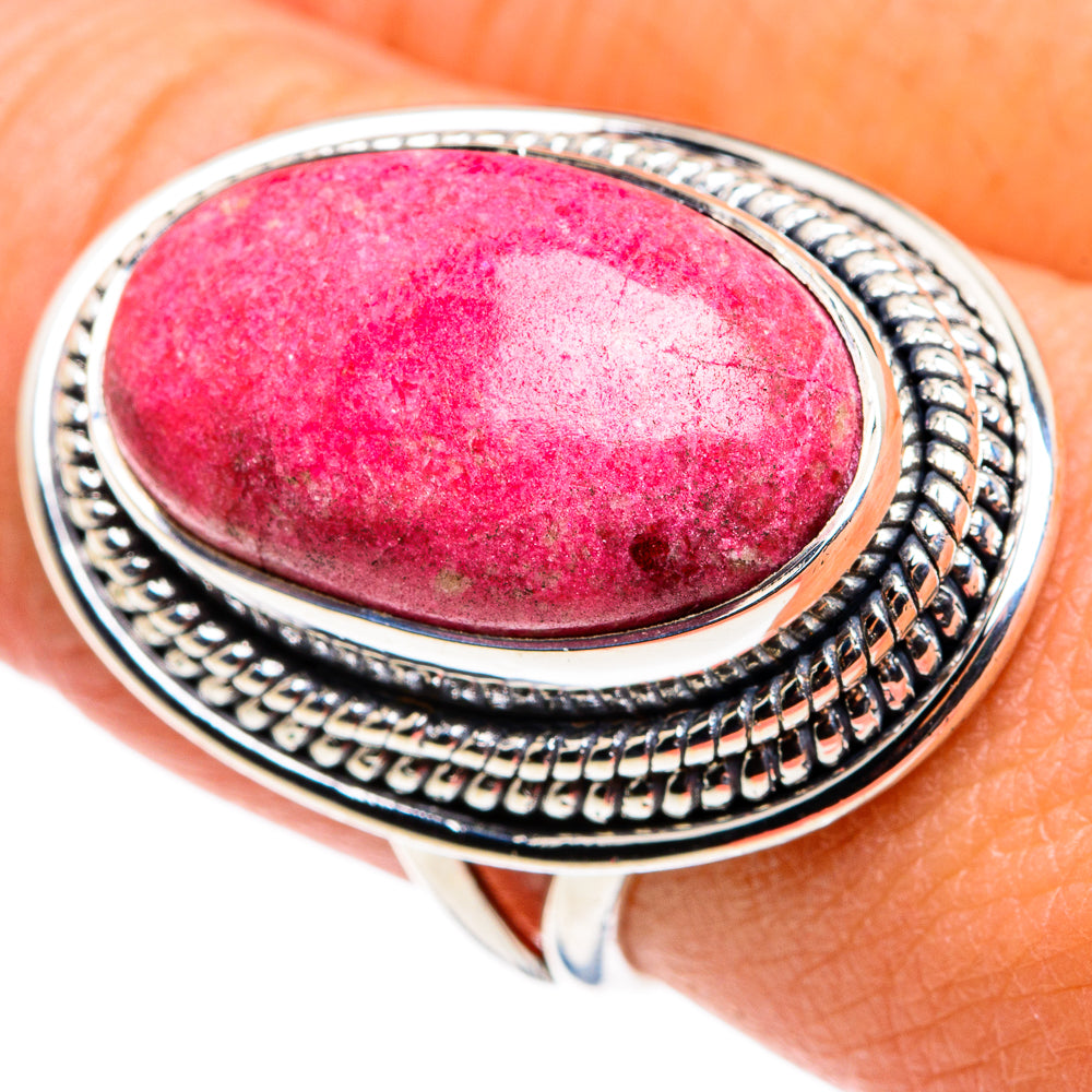 Thulite Rings handcrafted by Ana Silver Co - RING79425