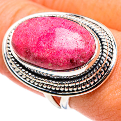 Thulite Rings handcrafted by Ana Silver Co - RING79425