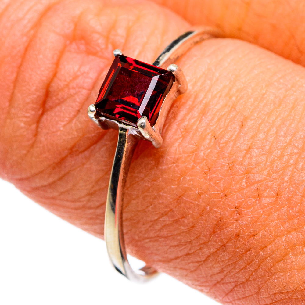 Garnet Rings handcrafted by Ana Silver Co - RING79427