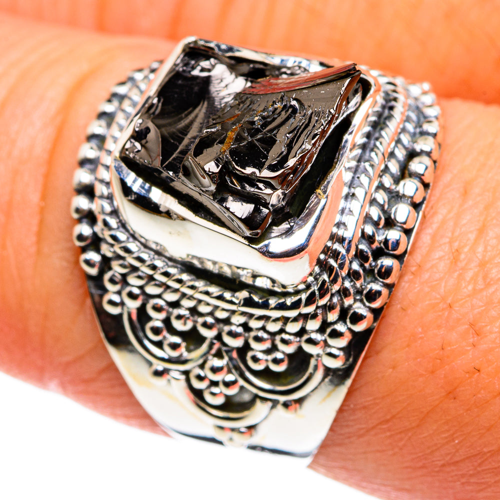 Shungite Rings handcrafted by Ana Silver Co - RING79431