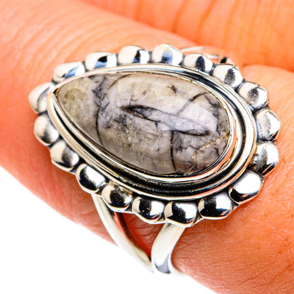 Orthoceras Fossil Rings handcrafted by Ana Silver Co - RING79441