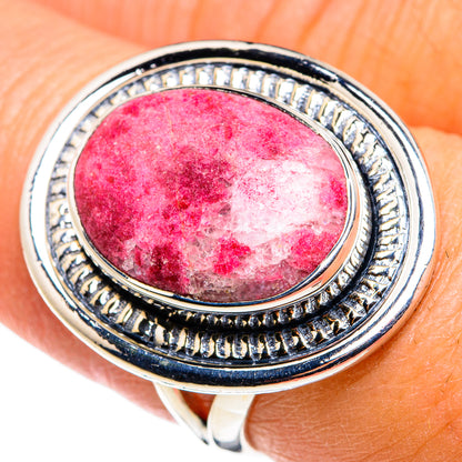 Thulite Rings handcrafted by Ana Silver Co - RING79459