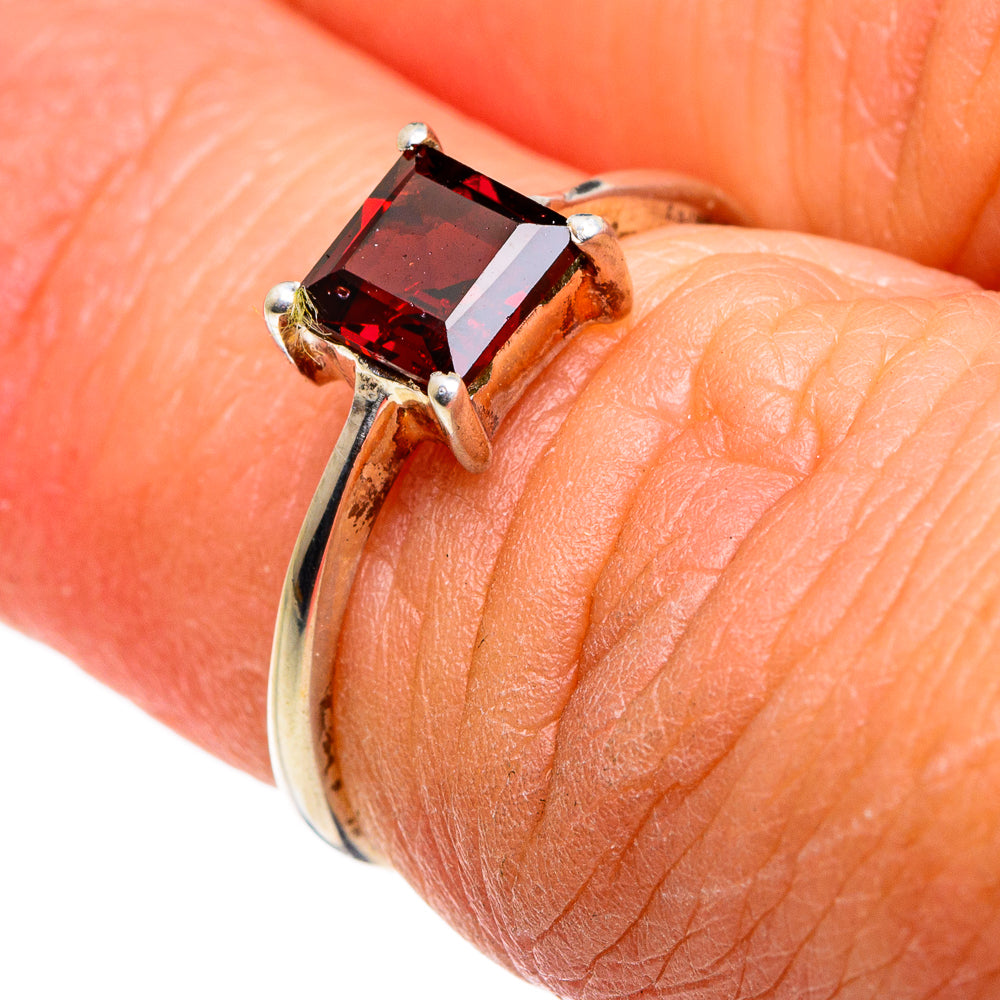 Garnet Rings handcrafted by Ana Silver Co - RING79462