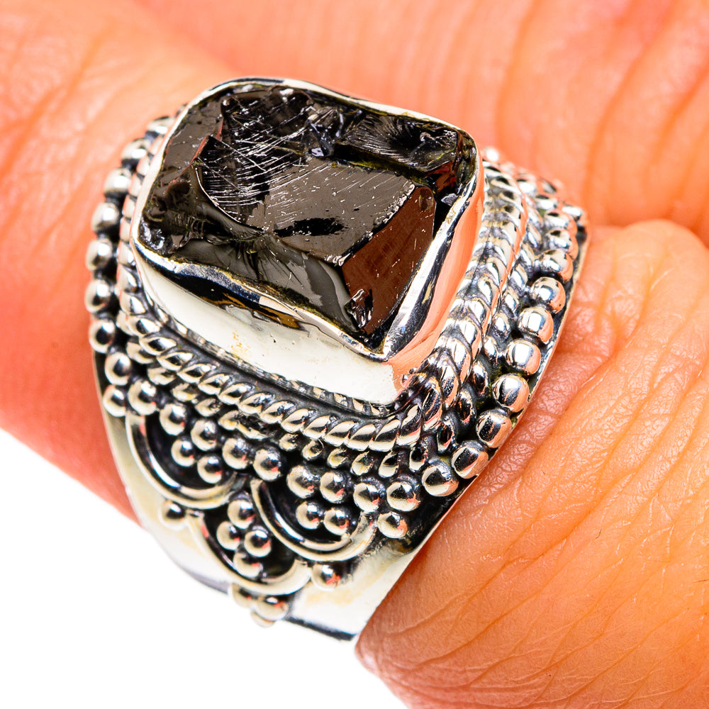 Shungite Rings handcrafted by Ana Silver Co - RING79465