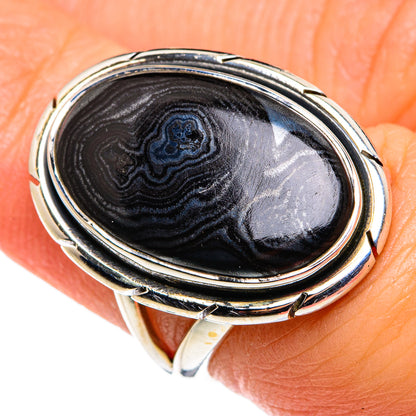 Psilomelane Rings handcrafted by Ana Silver Co - RING79469