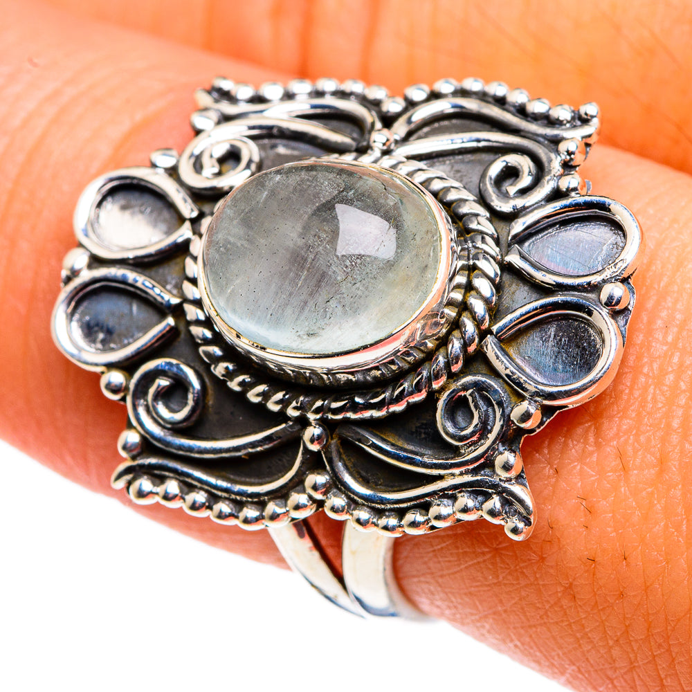 Aquamarine Rings handcrafted by Ana Silver Co - RING79479