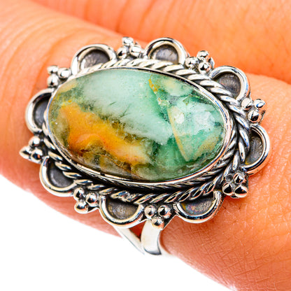 Ocean Jasper Rings handcrafted by Ana Silver Co - RING79484