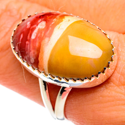 Mookaite Rings handcrafted by Ana Silver Co - RING79487