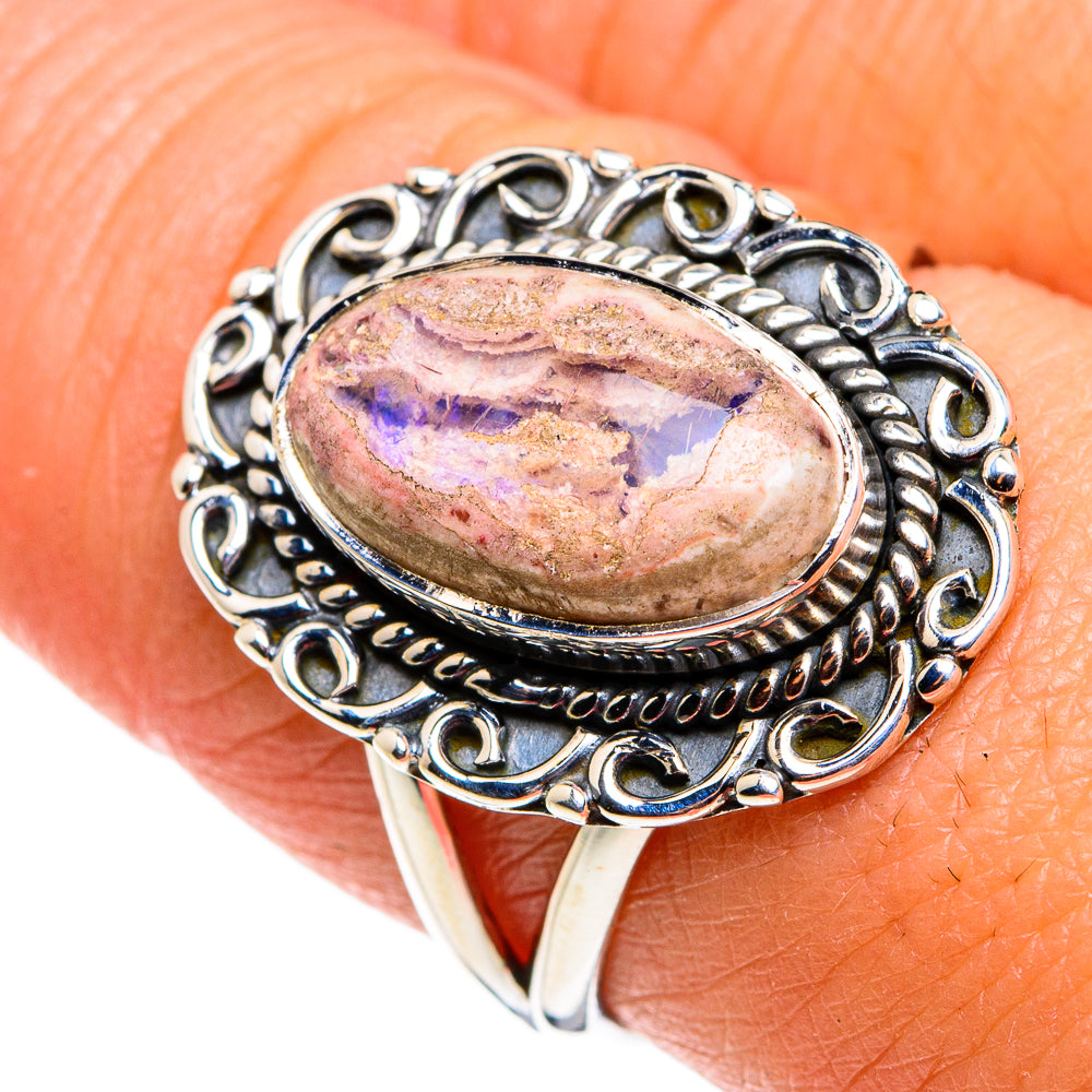 Mexican Fire Opal Rings handcrafted by Ana Silver Co - RING79504